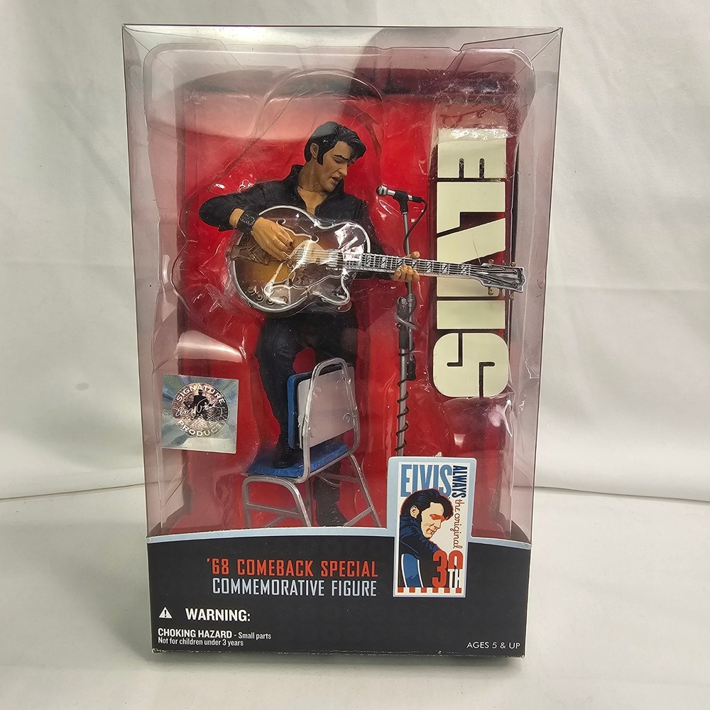 Elvis Presley '68 Comeback Special McFarlane Toys 2007 6in Action Figure